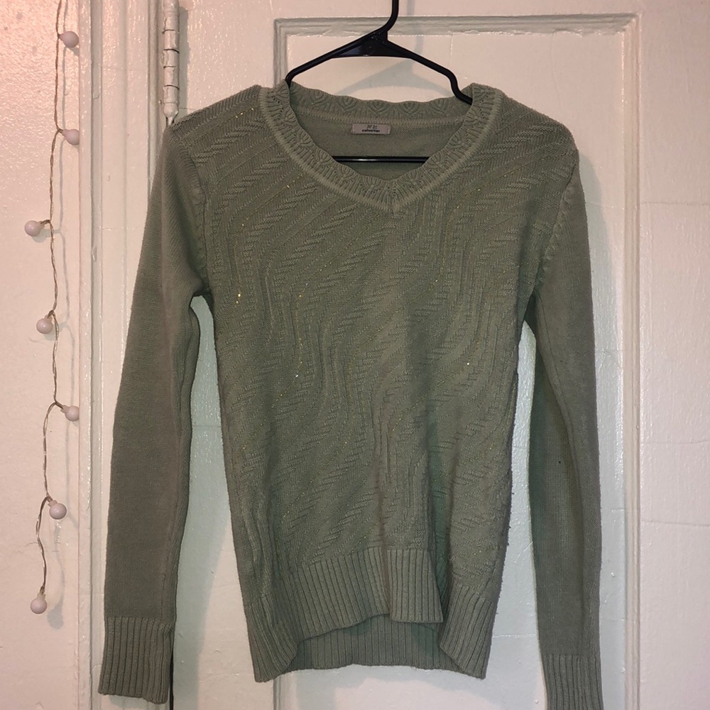 Sage Green Sweater